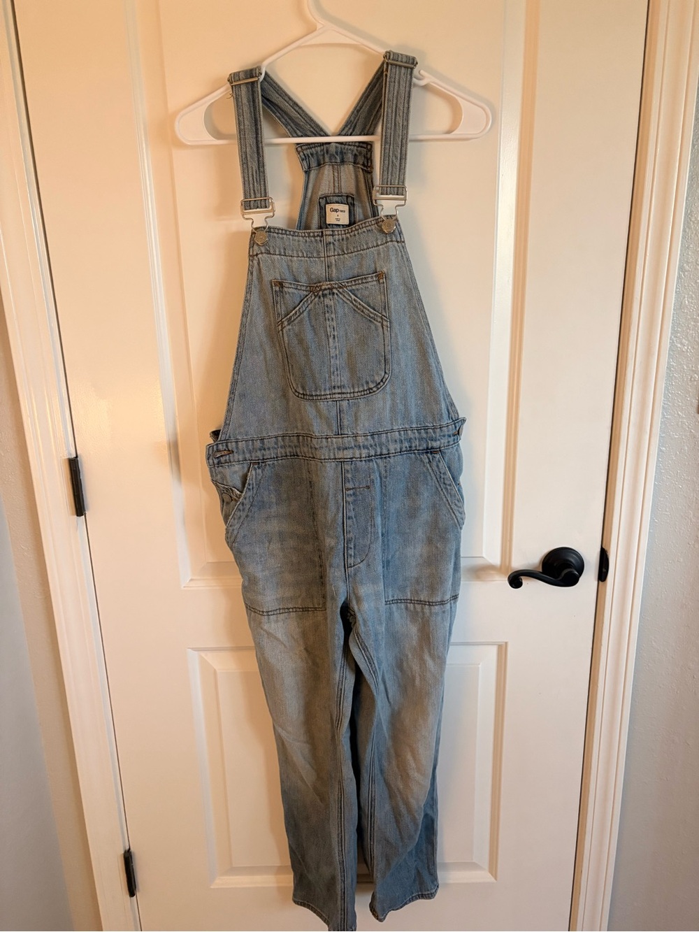 Gap 1969 Light Blue Denim Women’s Overalls - Classic Workwear Style